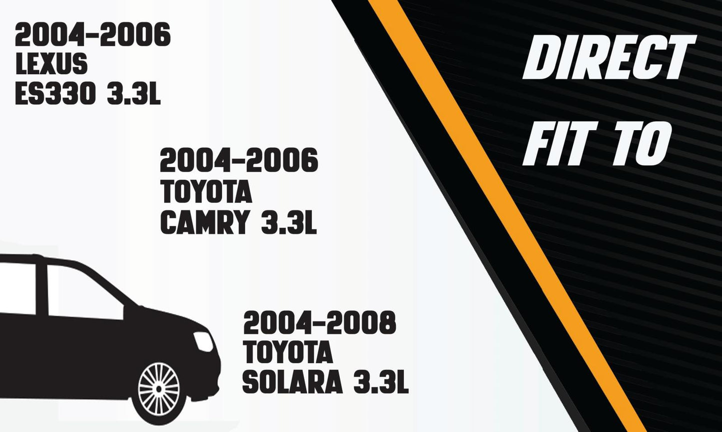 Catalytic Converter for 2004-2008 Solara 3.3L, 2004-2006 Lexus ES330 and Toyota Camry 3.3L