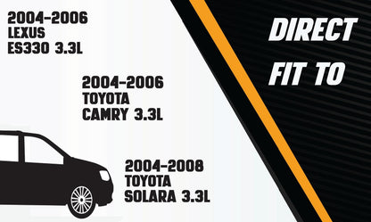 Catalytic Converter for 2004-2008 Solara 3.3L, 2004-2006 Lexus ES330 and Toyota Camry 3.3L