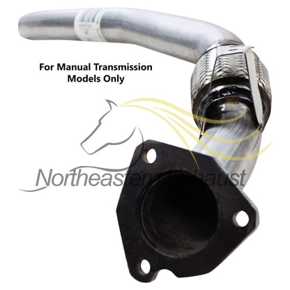 2004-2005 Audi A4 Quattro 1.8L Turbocharged Exhaust Front Flex Pipe