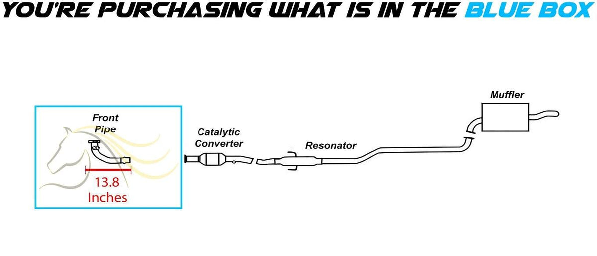 Exhaust Pipe for 1998-2002 Toyota Corolla and Chevy Prizm 1.8L