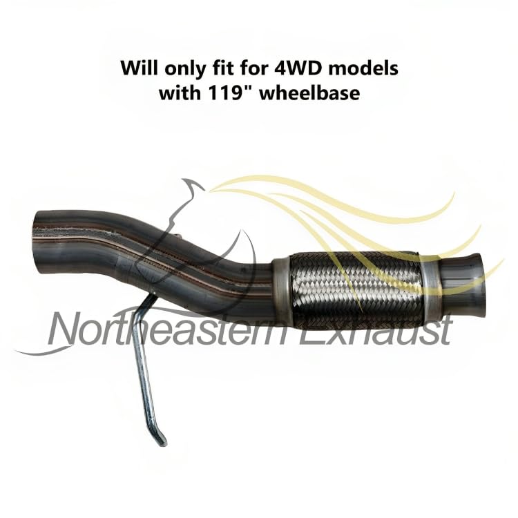 2014-2018 Chevy/GMC Silverado/Sierra 1500 4.3/3.5L Exhaust Pipe | 4WD with 119" Wheelbase