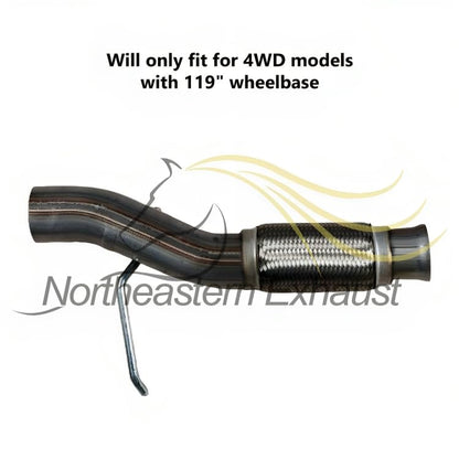 2014-2018 Chevy/GMC Silverado/Sierra 1500 4.3/3.5L Exhaust Pipe | 4WD with 119" Wheelbase