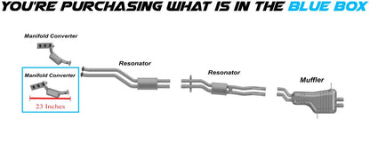 Driver-side Manifold Catalytic Converter for 2001-2006 BMW 2.5/3.0L models