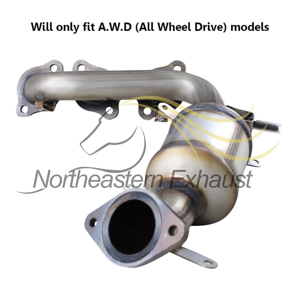 Front Passenger-side Manifold Catalytic Converter for 2004-2006 Toyota Sienna 3.3L | 2004-2007 Highlander 3.3L | AWD