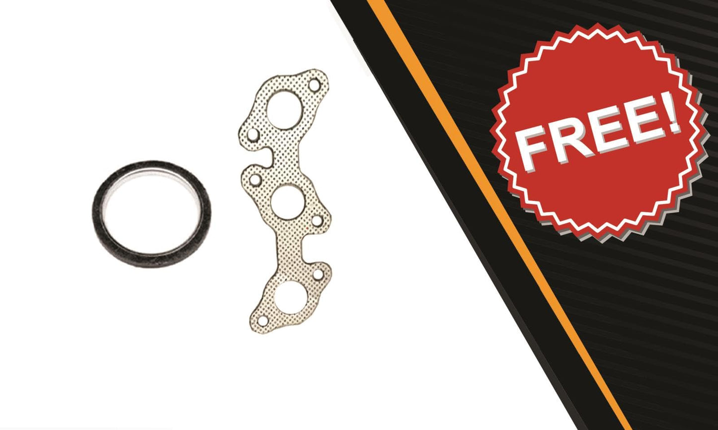 Front Passenger-side Manifold Catalytic Converter for 2004-2006 Toyota Sienna 3.3L | 2004-2007 Highlander 3.3L | AWD