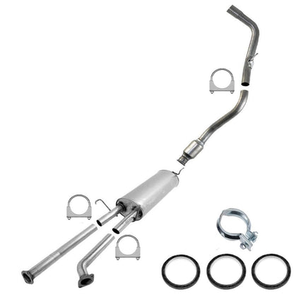 2007-2009 Toyota Tundra 5.7L Exhaust Resonator Pipe and Muffler