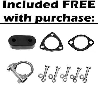 Exhaust Resonator Pipe for 2004-2005 Chevy Classic 2.2L | 1997-1999 Chevy Malibu 2.4L | 1997-2003 Chevy Malibu 3.1L