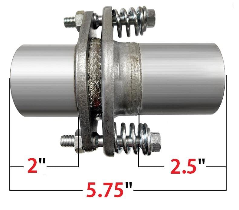 Colt Exhaust | Universal Spherical Joint Repair Flange Spring Bolt Kit 1.75"