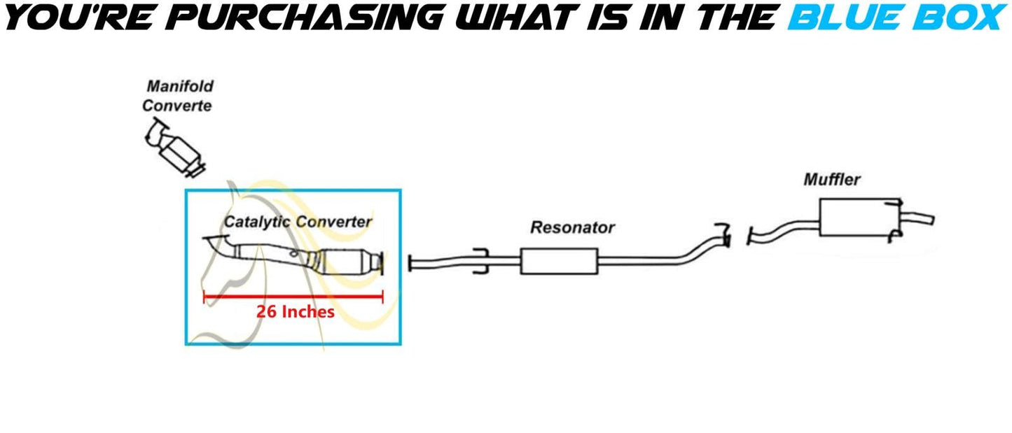 2010-2011 Honda CR-V 2.4L Rear Catalytic Converter - EPA Approved