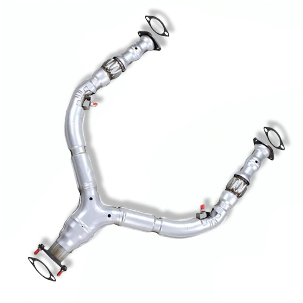 Exhaust Front Y Pipe for INFINITI | QX50 & QX70 2014-2017 3.7L | FX37 & EX37 2013 3.7L | Q60 2014-2015 3.7L | G37 2008-2013 3.7L | FX35 2009-2012  3.5L | EX35 2008-2012 3.5L