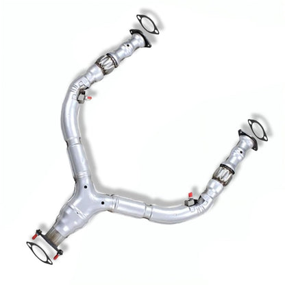 Exhaust Front Y Pipe for INFINITI | QX50 & QX70 2014-2017 3.7L | FX37 & EX37 2013 3.7L | Q60 2014-2015 3.7L | G37 2008-2013 3.7L | FX35 2009-2012  3.5L | EX35 2008-2012 3.5L