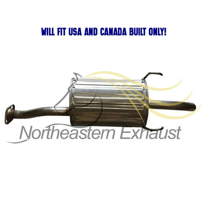 2001-2005 Honda Civic 1.7L Manifold Catalytic, Pipe, Resonator & Muffler Complete Exhaust System Kit
