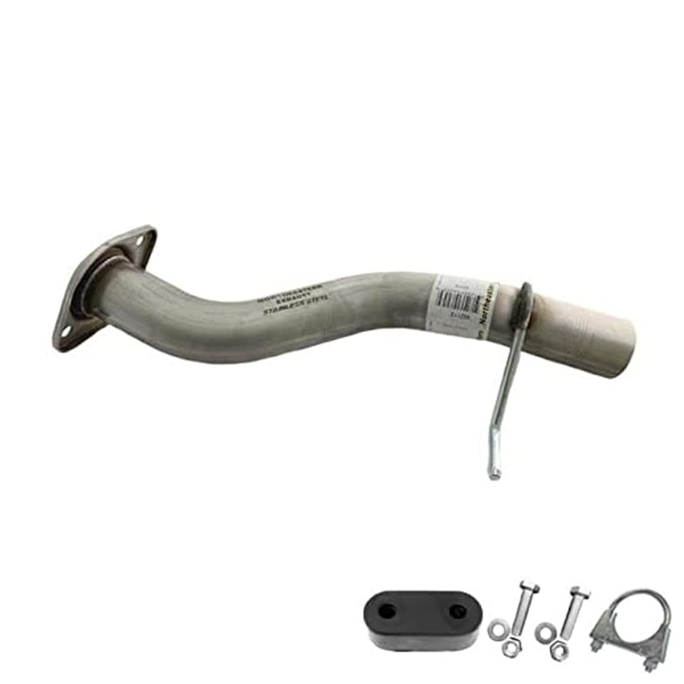 Exhaust Intermediate Pipe for 1999-2006 Chevy Silverado 1500 & 2007 Silverado 1500 Classic | 1999-2006 GMC Sierra 1500 | 2007 GMC Sierra 1500 Classic 4.3L 4.8L 5.3L