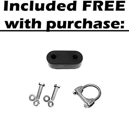 Exhaust Intermediate Pipe for 1999-2006 Chevy Silverado 1500 & 2007 Silverado 1500 Classic | 1999-2006 GMC Sierra 1500 | 2007 GMC Sierra 1500 Classic 4.3L 4.8L 5.3L