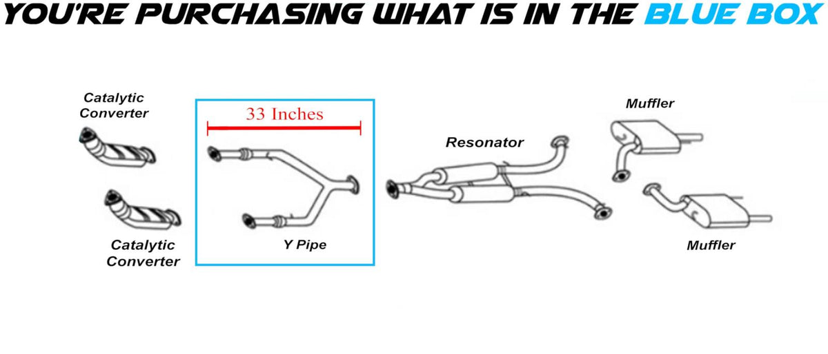 Exhaust Y Pipe for 2015 Infiniti Q40 3.7L | 2014-2015 Q70 3.5L 3.7L