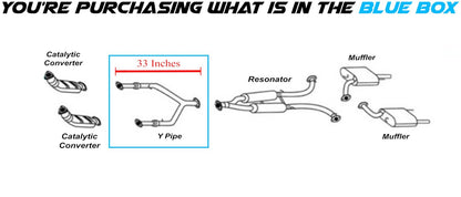 Exhaust Y Pipe for 2015 Infiniti Q40 3.7L | 2014-2015 Q70 3.5L 3.7L