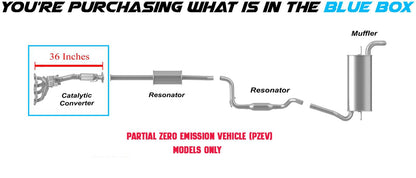 2012-2018 Ford Focus 2.0L Front Manifold Catalytic Converter