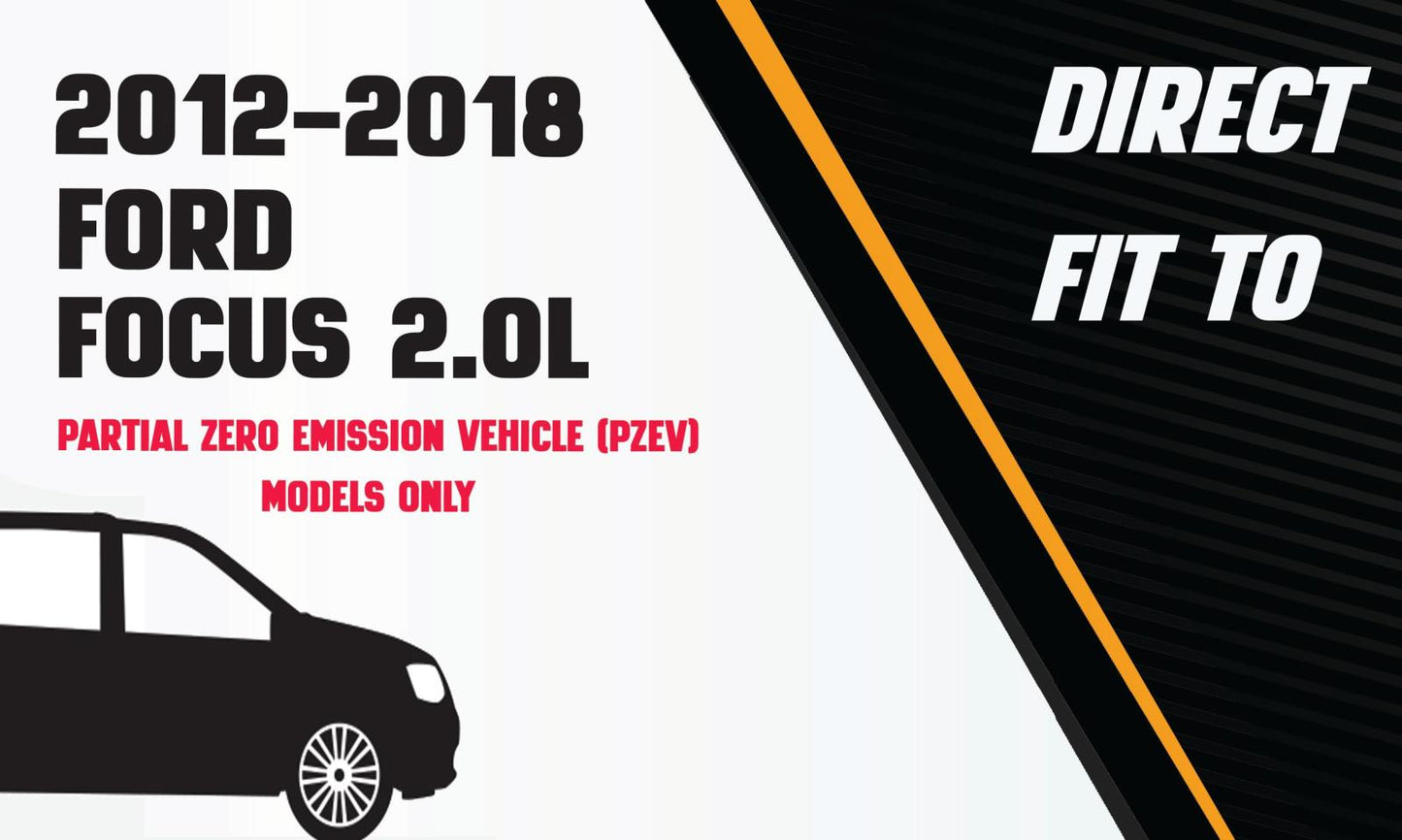 2012-2018 Ford Focus 2.0L Front Manifold Catalytic Converter