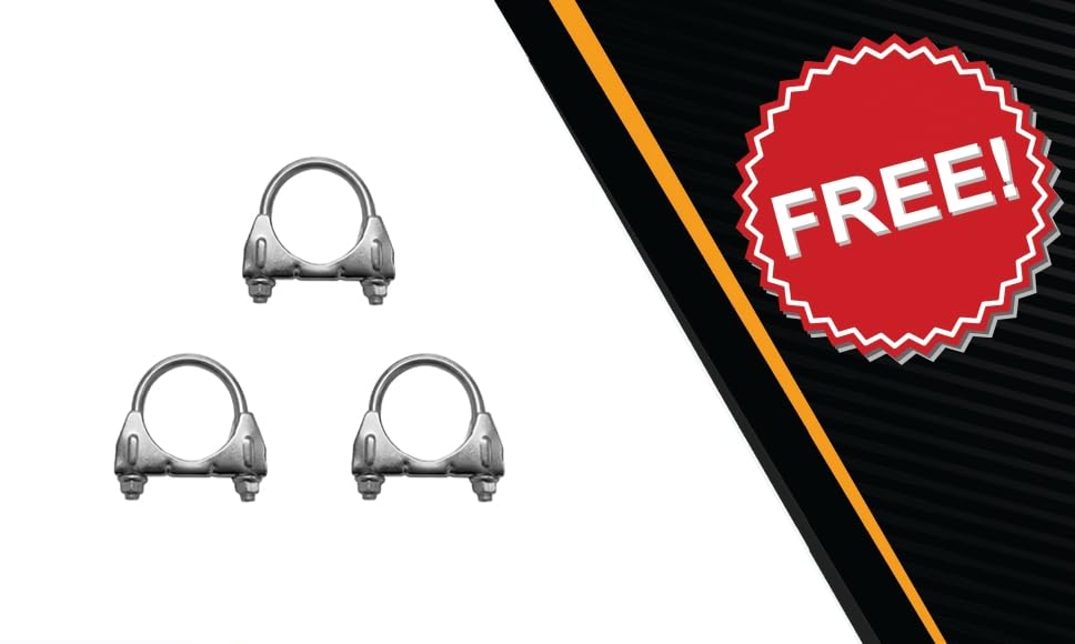 Exhaust Pipe for 2013-2014 Ford Fusion 1.6L | 2013-2019 Fusion 2.5L | 2014-2016 Ford Fusion 1.5L | 2013-2020 Ford Fusion 2.0L | 2013-2017 Lincoln MKZ 2.0L
