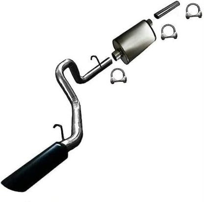 1997-2000 Jeep Wrangler 2.5L 4.0L Cat-back Performance Exhaust System Kit