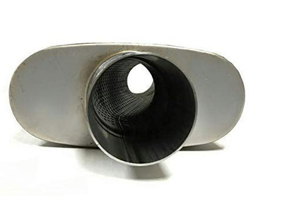 1997-2000 Jeep Wrangler 2.5L 4.0L Cat-back Performance Exhaust System Kit