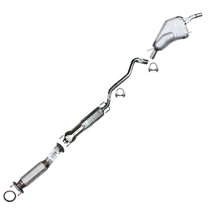 1999-2003 Saab 9-5 2.3L Front Pipe and Mufflers Exhaust System Kit