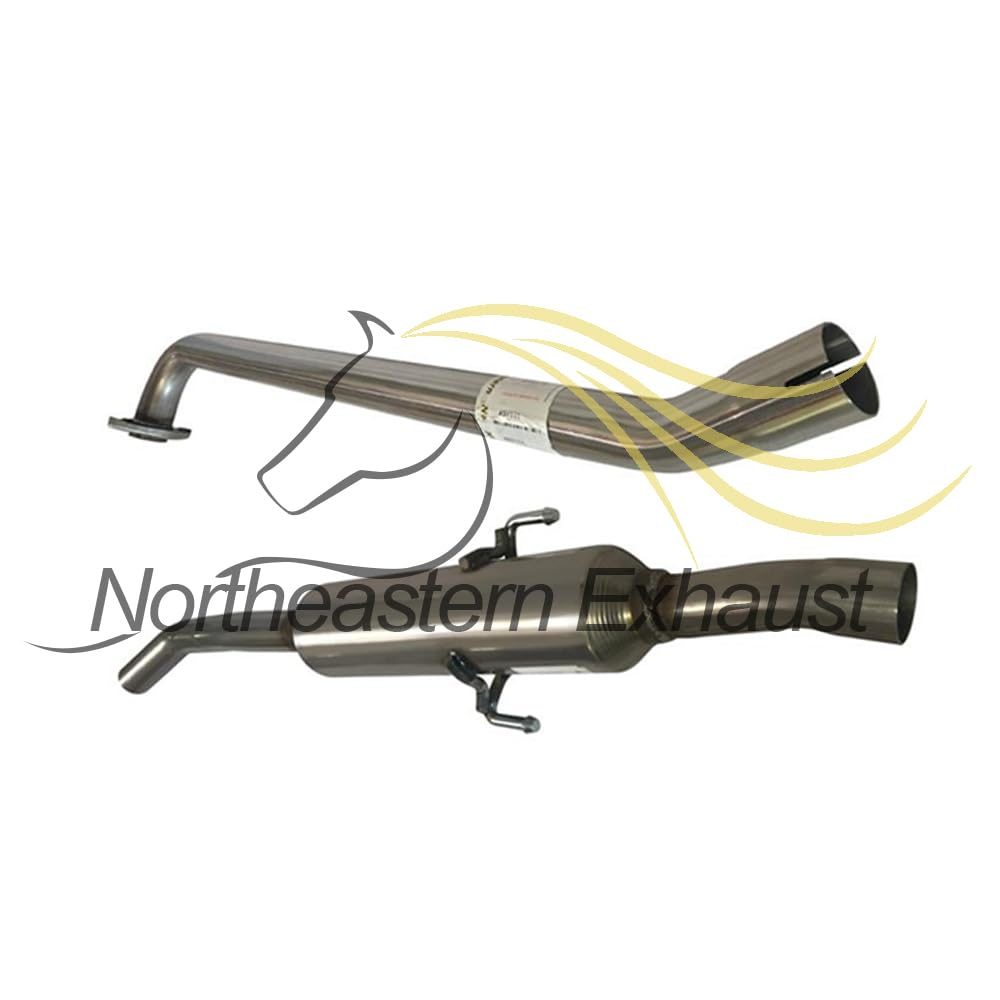Exhaust Resonator Pipe for 1998-2002 Chevy Prizm and Toyota Corolla 1.8L
