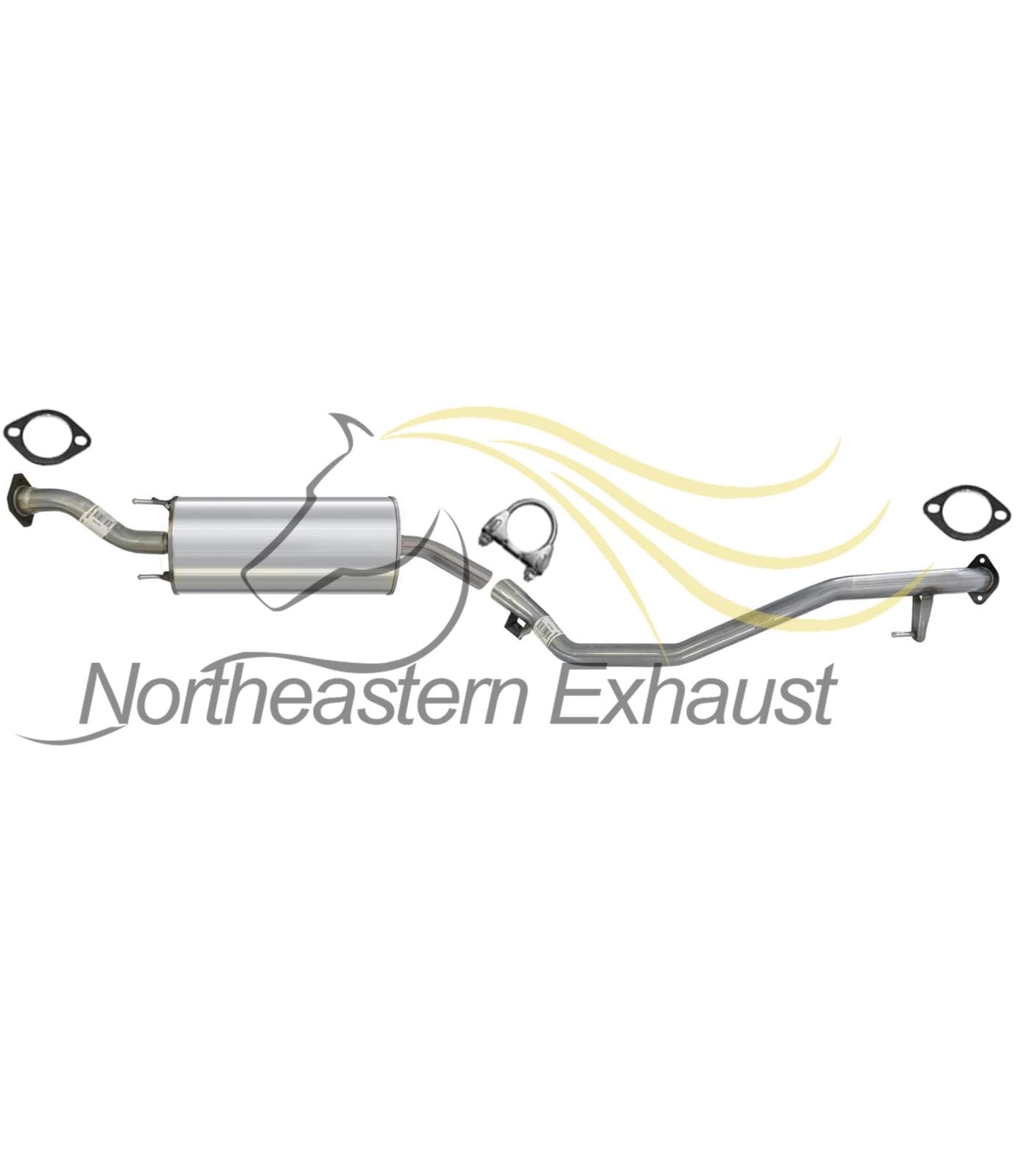 2009-2014 Nissan Murano 3.5L Exhaust Muffler Assembly - Front