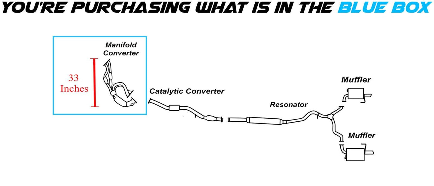 Manifold Catalytic Converter for 2006-2012 Subaru Legacy/Outback | 2006-2010 Forester | 2006-2011 Impreza | 2.5L