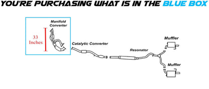 Manifold Catalytic Converter for 2006-2012 Subaru Legacy/Outback | 2006-2010 Forester | 2006-2011 Impreza | 2.5L
