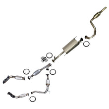 2003-2009 Toyota 4Runner 4.0L Pair of Manifolds, Catalytic Converters, Muffler and Tail Pipe | EPA Approved