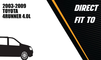 2003-2009 Toyota 4Runner 4.0L Pair of Manifolds, Catalytic Converters, Muffler and Tail Pipe | EPA Approved