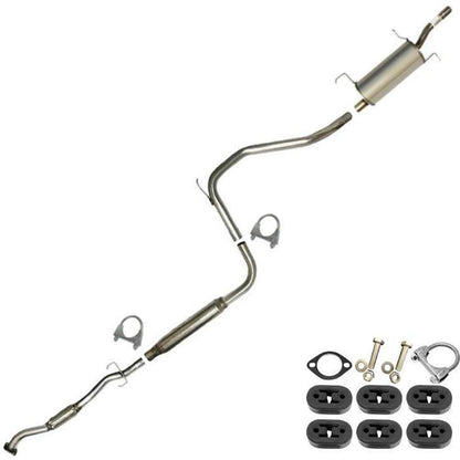 Exhaust Resonator and Muffler for 1997-2003 Ford Escort | 1997-1999 Mercury Tracer | 2.0L