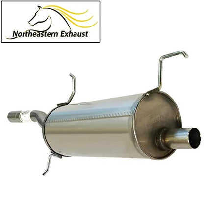Exhaust Resonator and Muffler for 1997-2003 Ford Escort | 1997-1999 Mercury Tracer | 2.0L