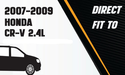 2007-2009 Honda CR-V 2.4L Exhaust Resonator Pipe and Muffler