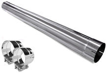 Colt Exhaust | Polished Straight Pipe Stainless Steel Exhaust Pipe 5" ID x 51" long