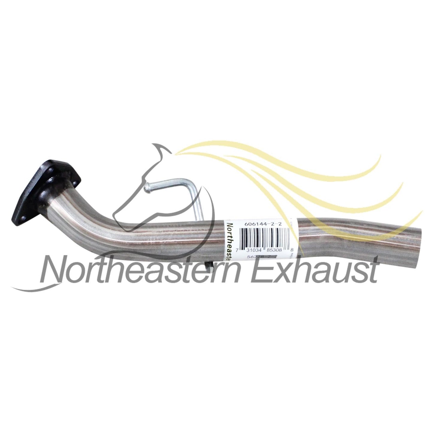 2007-2008 Honda Fit 1.5L Exhaust Resonator and Muffler