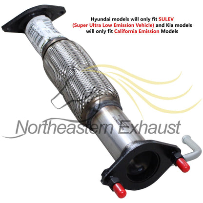 Front Exhaust Pipe for 2011-2013 Hyundai Tucson 2.0L | 2010-2013 Tucson 2.4L | 2011-2016 Kia Sportage 2.4L | Hyundai - For SULEV | Kia - For California Emission
