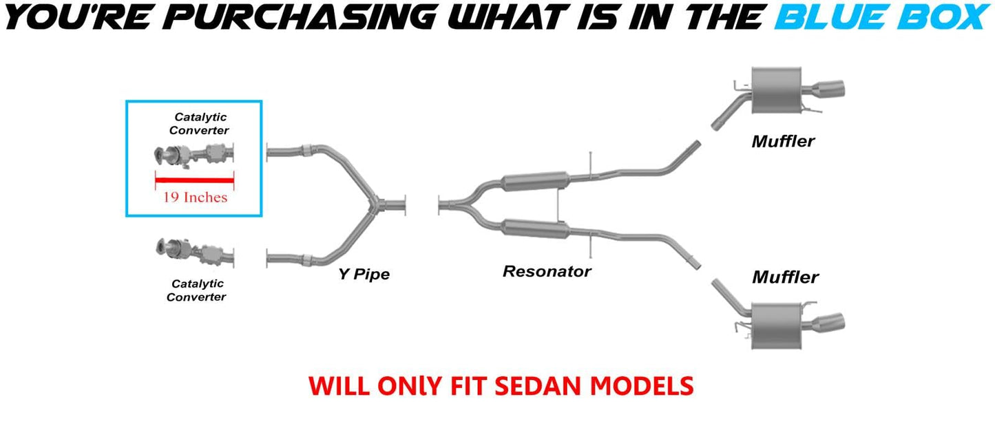 Passenger-Side Catalytic Converter for 2008-2012 Infiniti EX35 | 2009-2012 FX35 | 2007-2008 G35 | 2009-2010 M35 | 3.5L