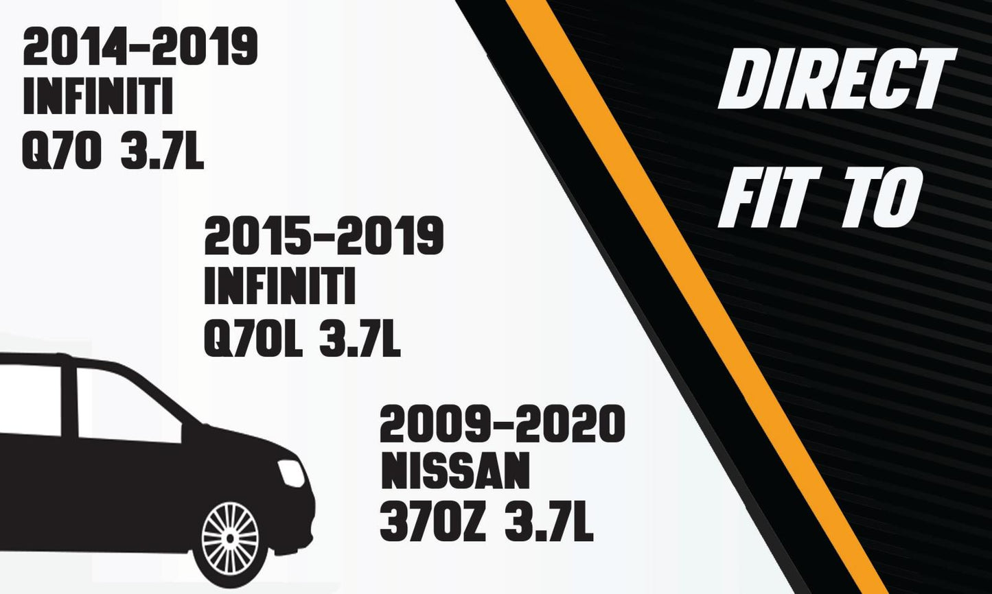 Passenger-Side Catalytic Converter for 2008-2012 Infiniti EX35 | 2009-2012 FX35 | 2007-2008 G35 | 2009-2010 M35 | 3.5L