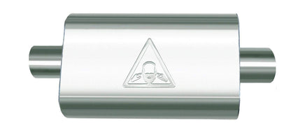 Universal Single Chamber Performance Muffler (2.5" ID/OD x 19" Long)