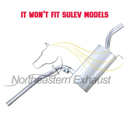2012-2014 Volkswagen Passat 2.5L Exhaust Center Muffler