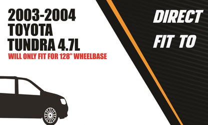 2003-2004 Toyota Tundra 4.7L Complete Exhaust System Kit with Catalytic