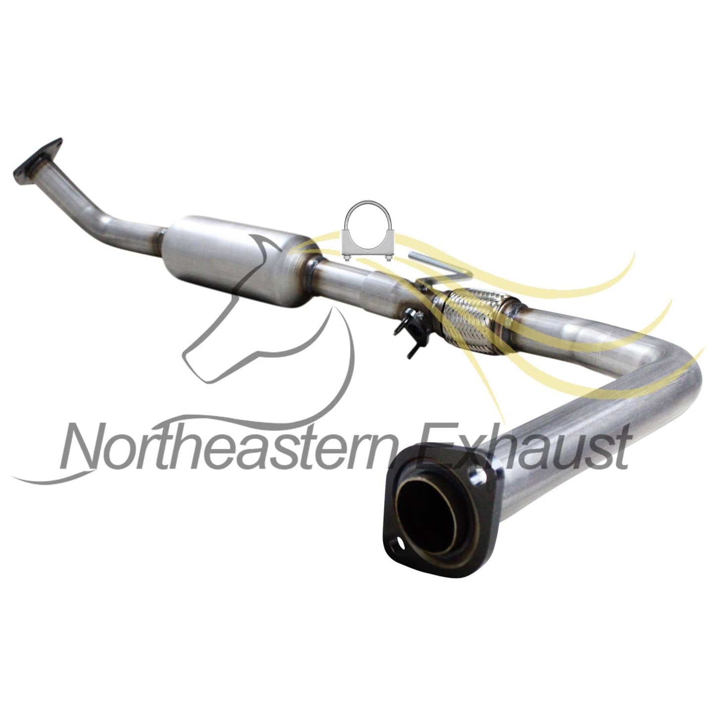 2003-2004 Toyota Tundra 4.7L Catalytic Converter, Resonator and Muffler