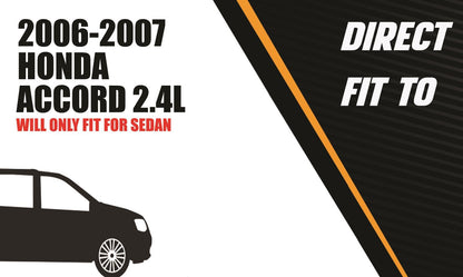 2006-2007 Honda Accord 2.4L Complete Exhaust System Kit with Catalytic |  EPA Approved
