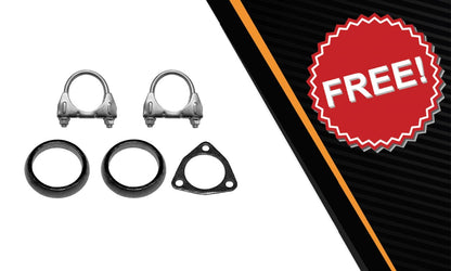 2006-2007 Honda Accord 2.4L Complete Exhaust System Kit with Catalytic |  EPA Approved