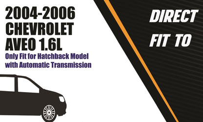 2004-2006 Chevy Aveo 1.6L Complete Exhaust System Kit