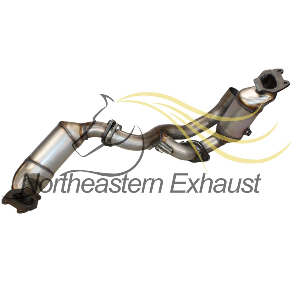 Catalytic Converters and Front Pipe for 2011-2014 Dodge Avenger 3.6L | 2011-2020 Grand Caravan | 2011-2019 Journey 3.6L