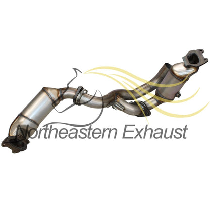 Pair of Catalytic Converter and Pipe for 2011-2014 Chrysler 200 | 2011-2016 Chrysler Town & Country 3.6L