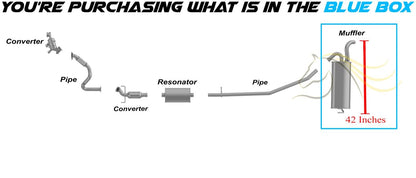 2015-2019 Chevy Trax 1.4L Exhaust Muffler